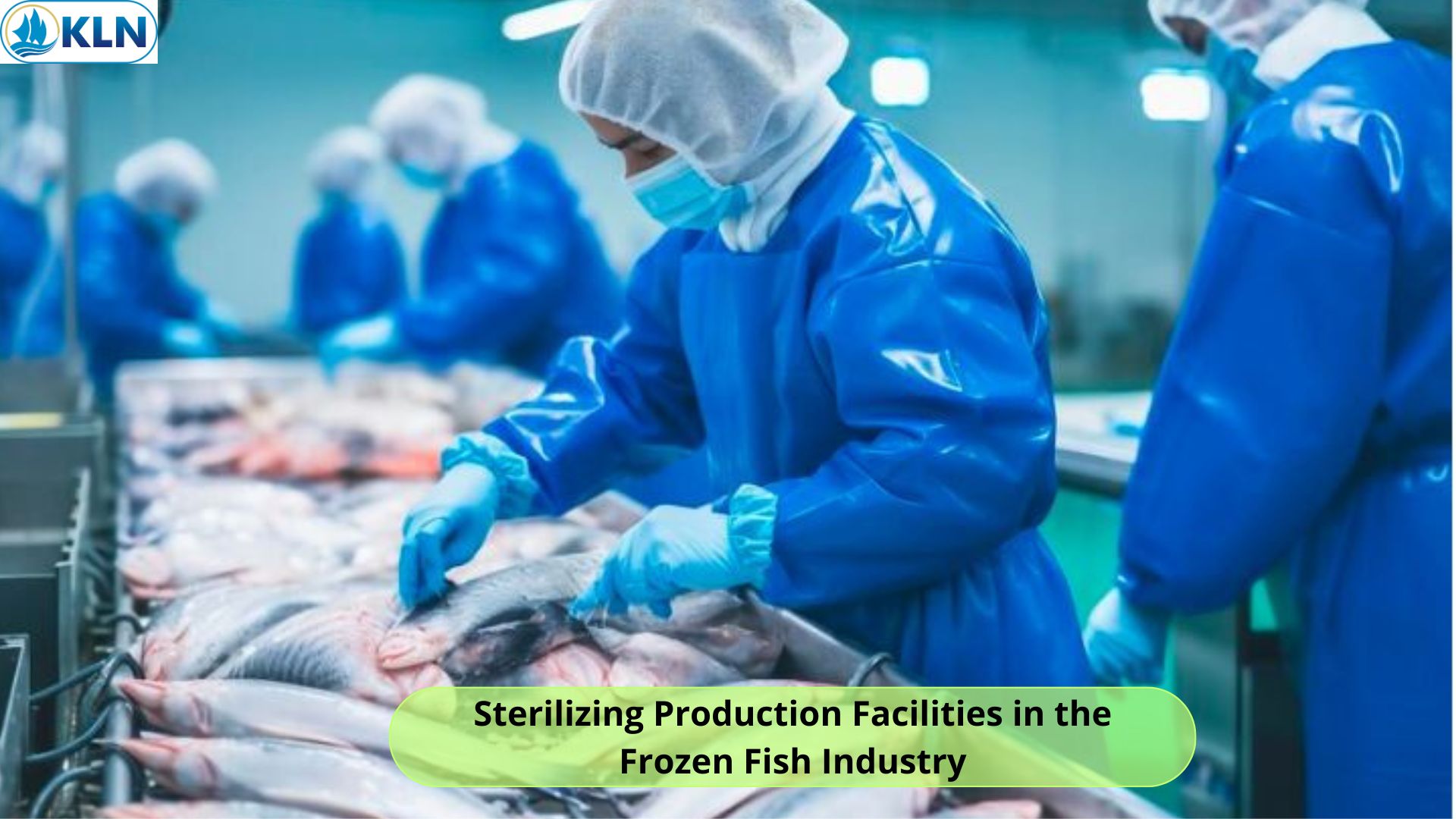Sterilizing Production Facilities in the Frozen Fish Industry
